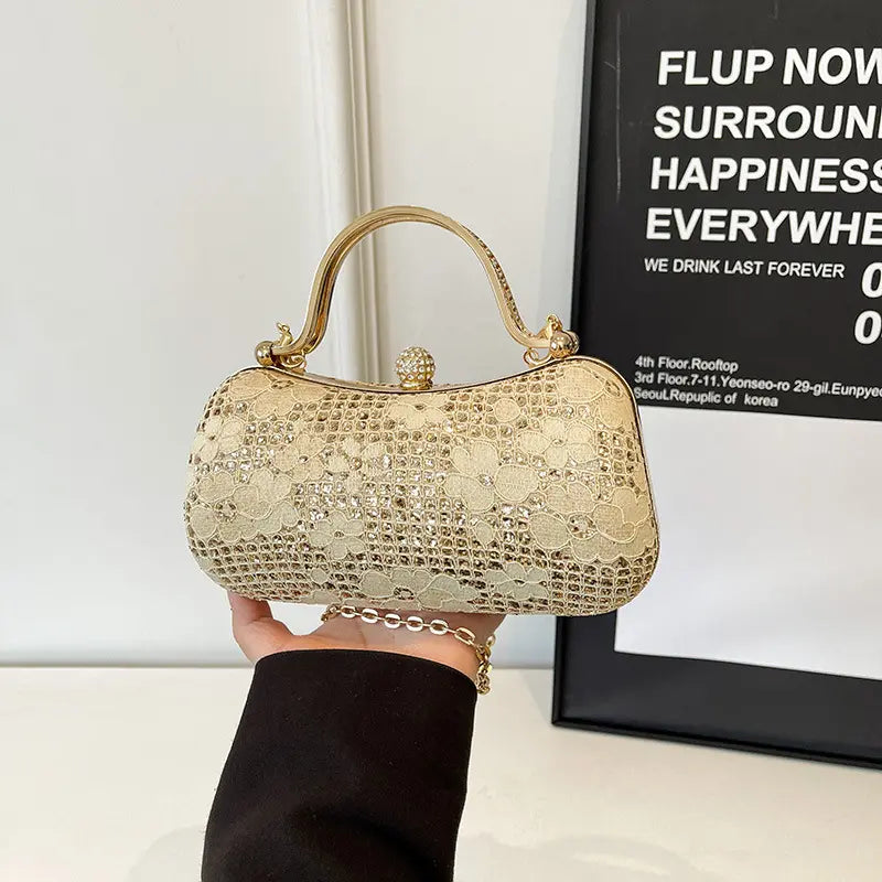 Elegant Glitter Evening Clutch Bag – 5 Colors