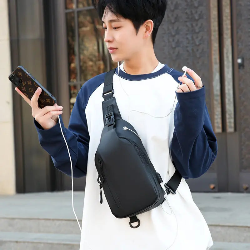 Men’s Crossbody Sling Bag – Compact, Stylish & Functional