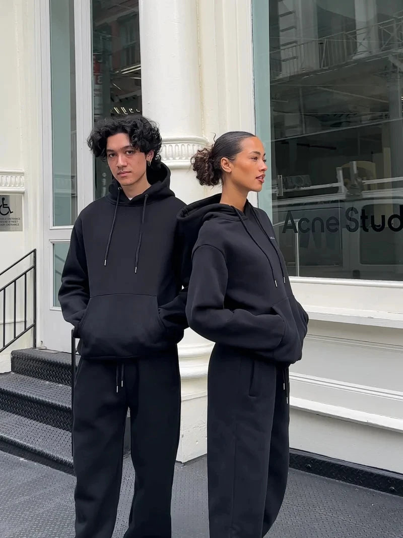 Unisex Matching Tracksuit Set – Comfy & Stylish Duo Look