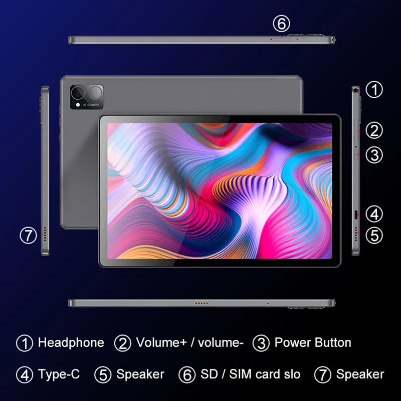 10.36-Inch Android Tablet โ High Performance with 4G LTE Support
