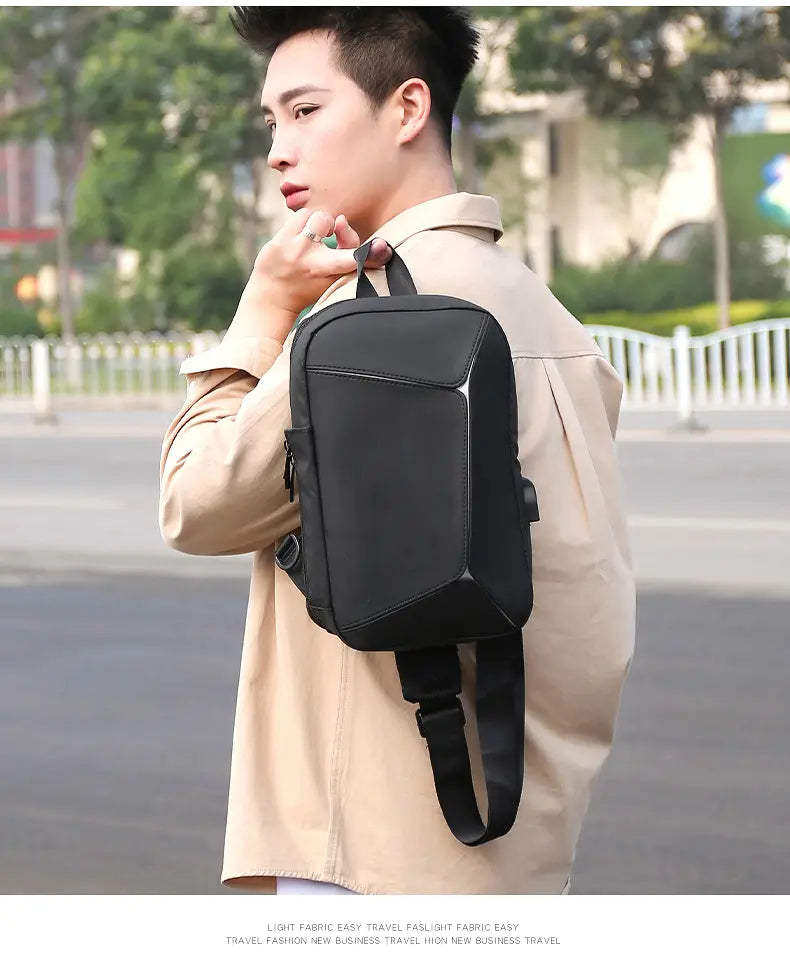 ๐ Urban Slim Crossbody Backpack โ Sleek & Versatile