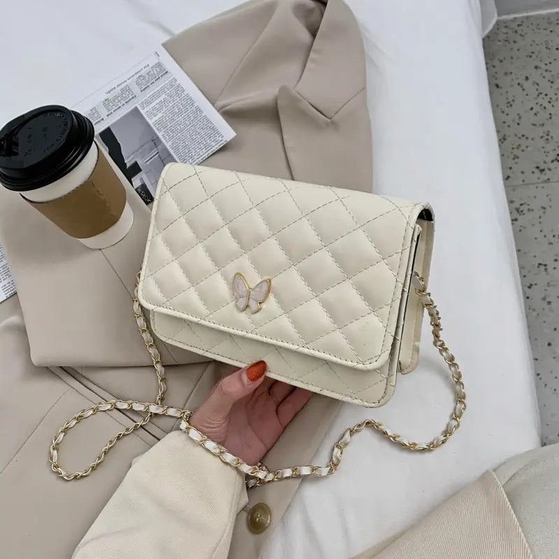 Butterfly Charm Crossbody Bag – Chic, Elegant & Practical