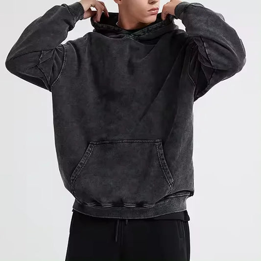 Washed Oversized Hoodie – Minimalist Street Style