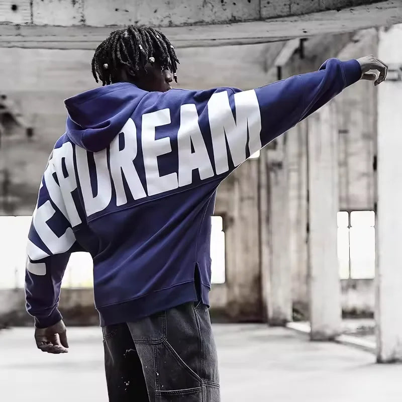 Motivational Street Hoodie – DREAM x POWER Edition