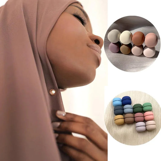 Magnetic Hijab Pins – Elegant, Safe & No Snags
