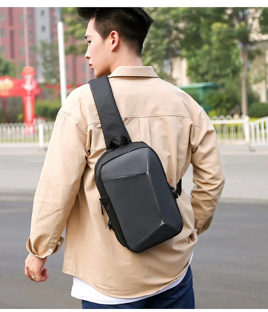 🎒 Urban Slim Crossbody Backpack – Sleek & Versatile