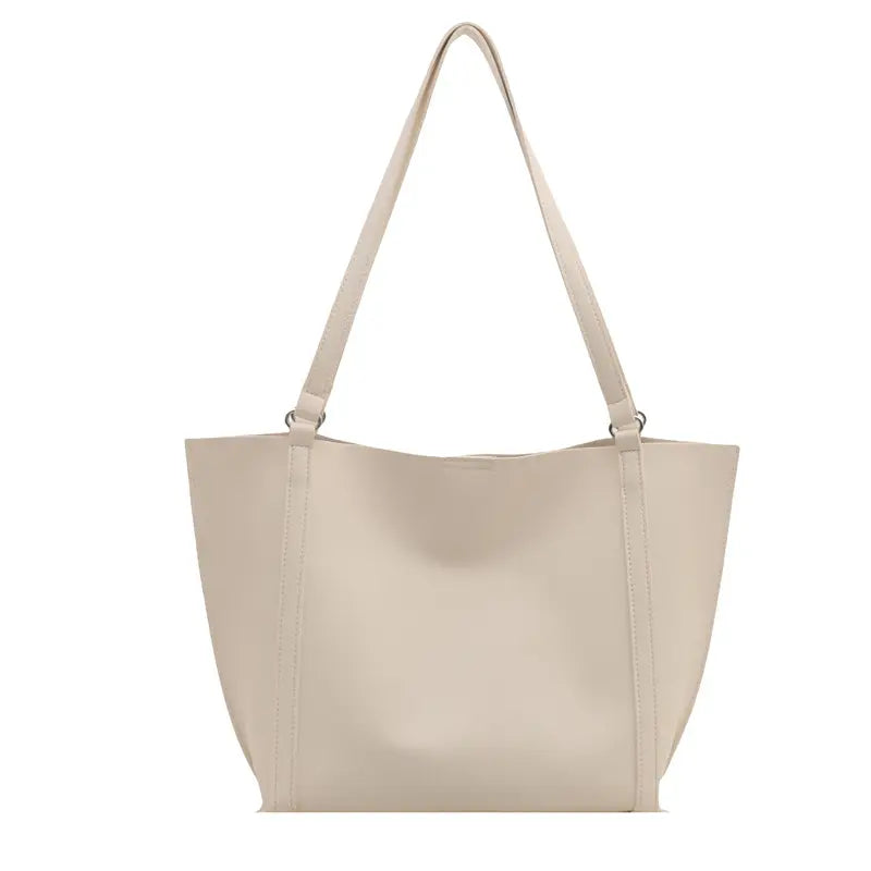 Minimalist Large Shoulder Tote – Elegant & Everyday-Friendly