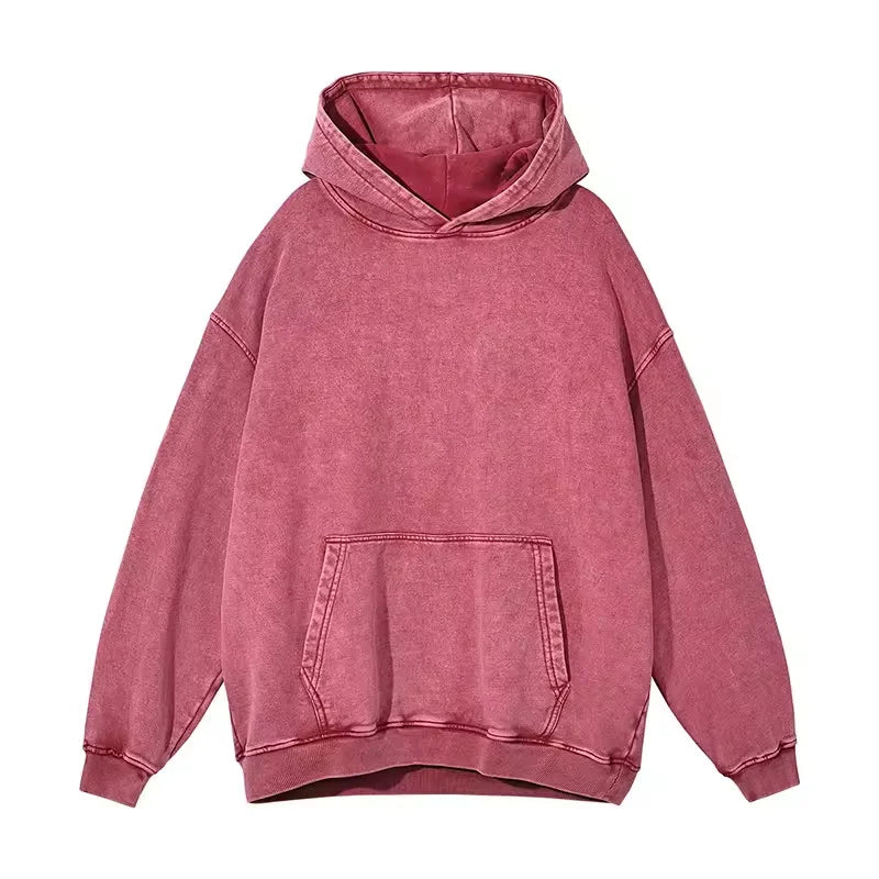 Washed Oversized Hoodie – Minimalist Street Style
